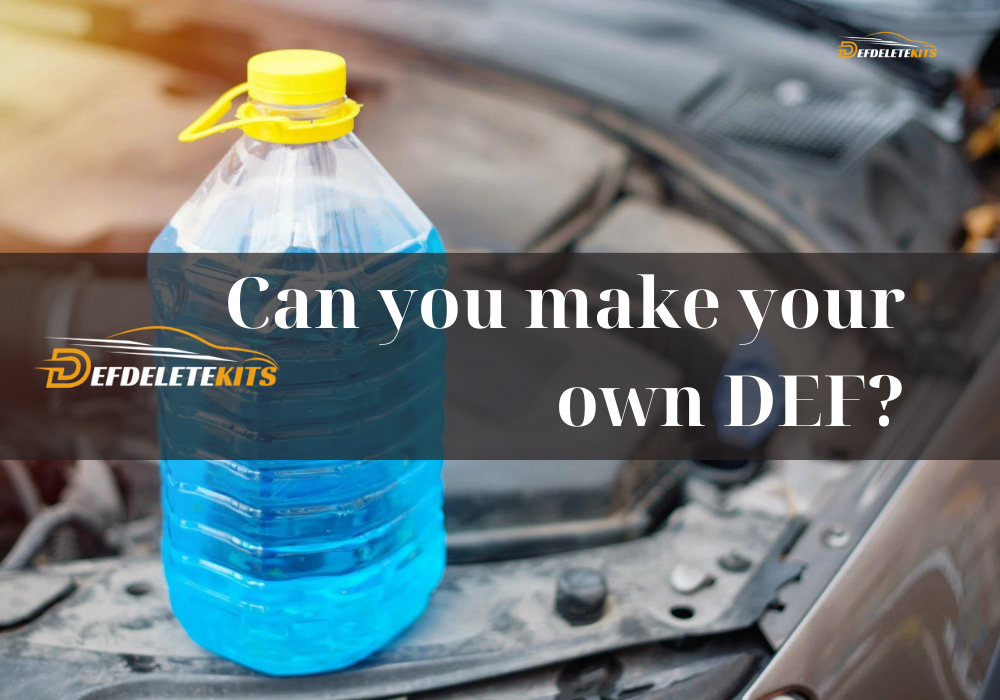 Can you make your own DEF? Save Money and Reduce Emissions: The Ultimate Guide to DIY Diesel Exhaust Fluid 1