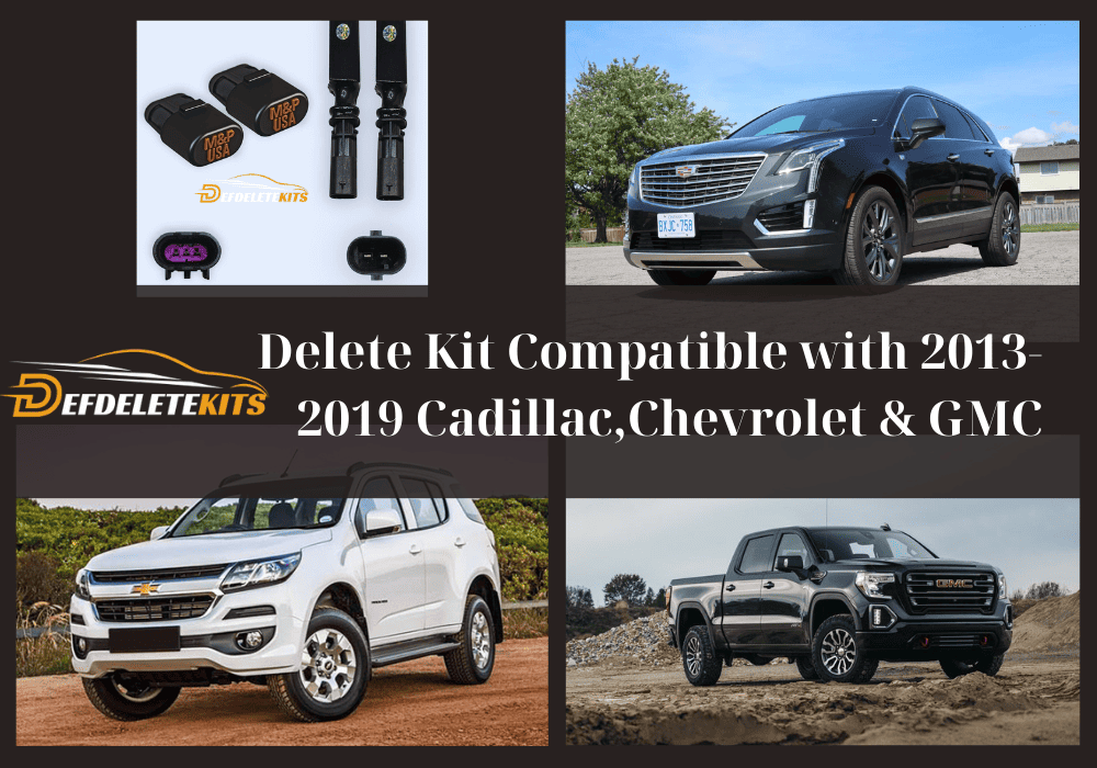 Delete Kit Compatible with 2013-2019 Cadillac,Chevrolet & GMC 9