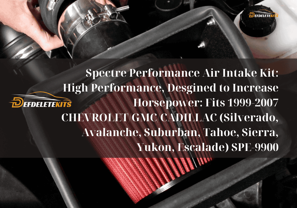 Spectre Performance Air Intake Kit - DEF Delete Kits