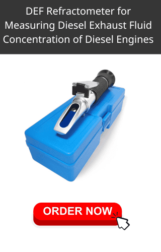 DEF Refractometer for Measuring Diesel Exhaust Fluid Concentration of Diesel Engines